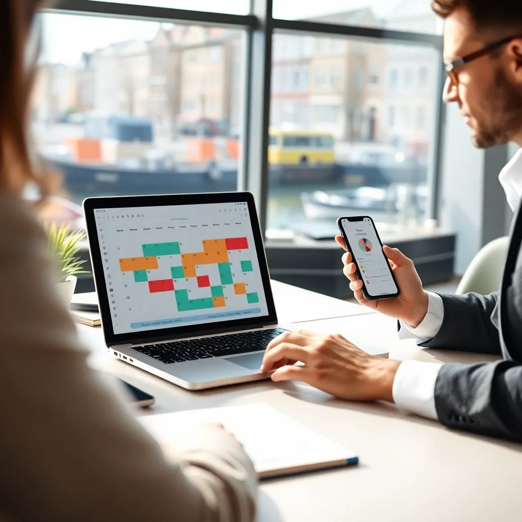 Nederlandse professional met digitale productiviteitstools