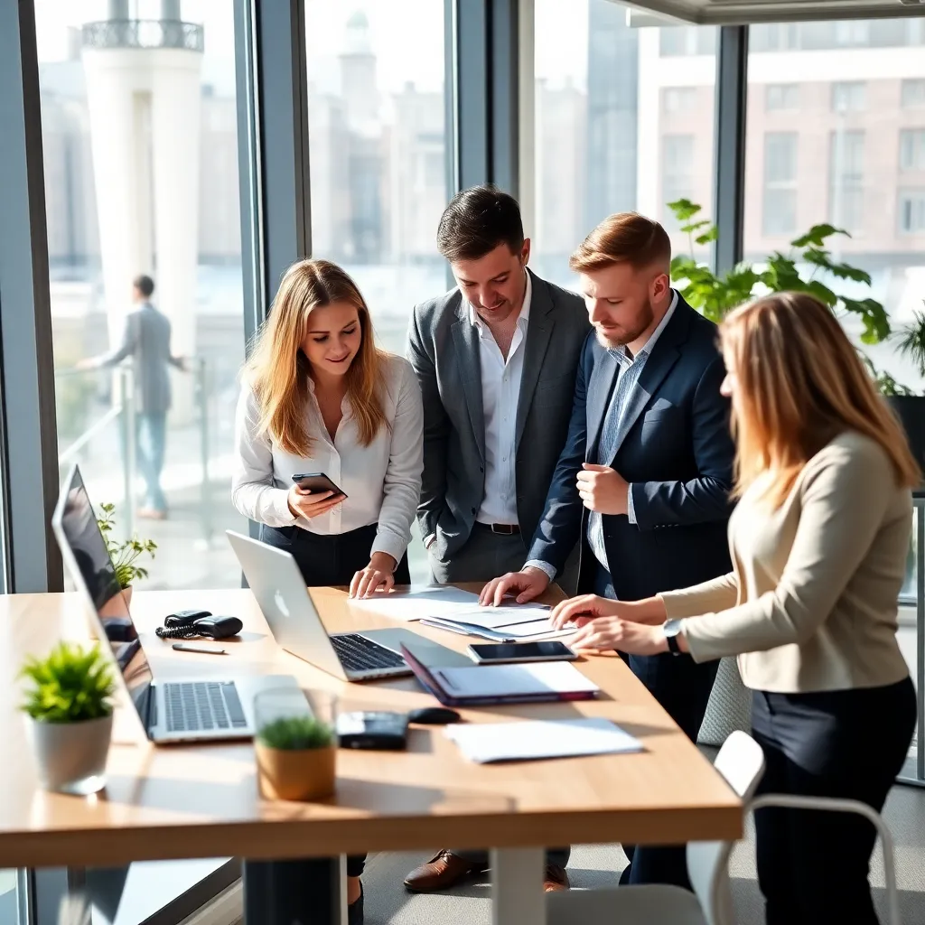 Succesvolle Nederlandse professional die efficiënt tijd beheert