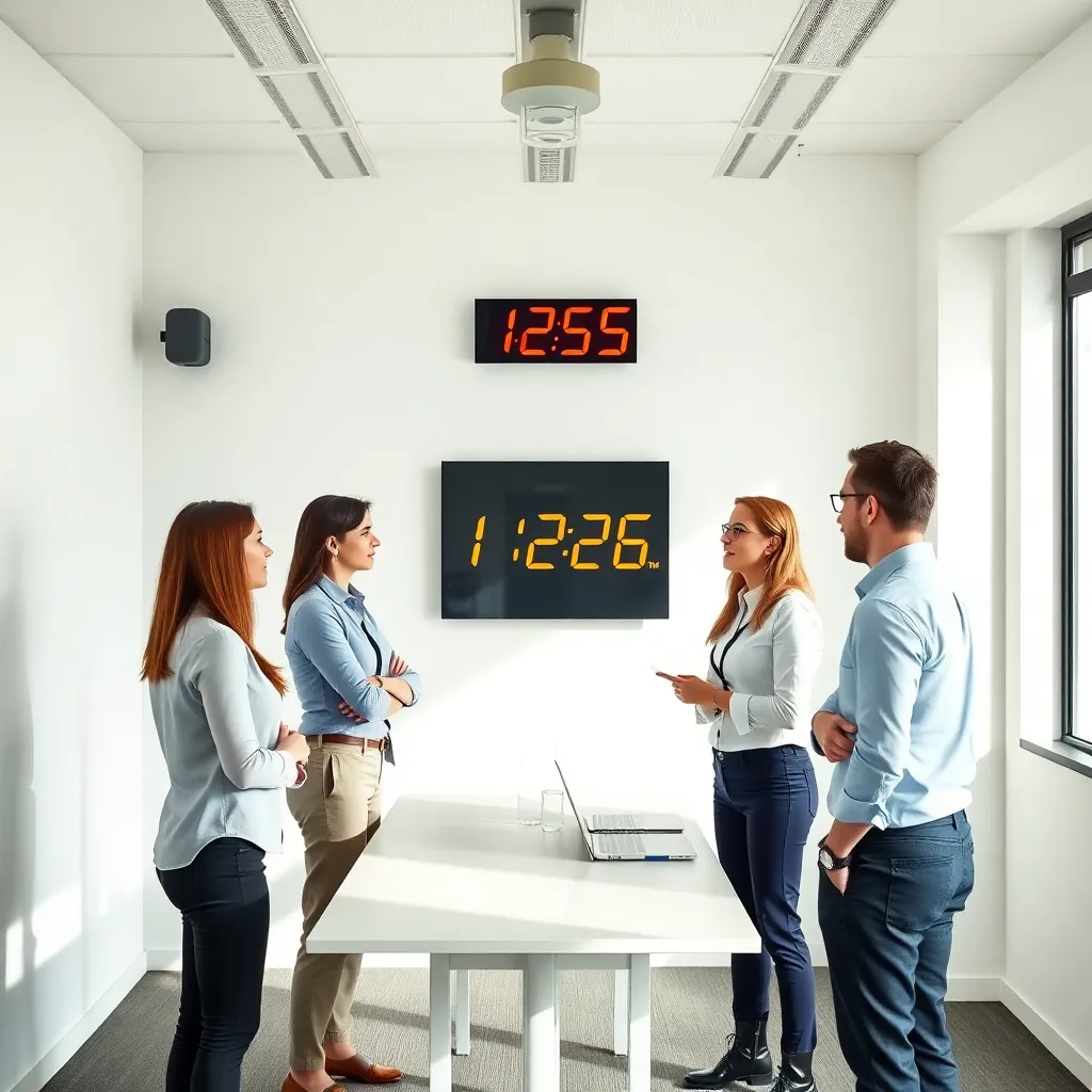 Nederlandse vergadercultuur in actie met professionals rond een tafel