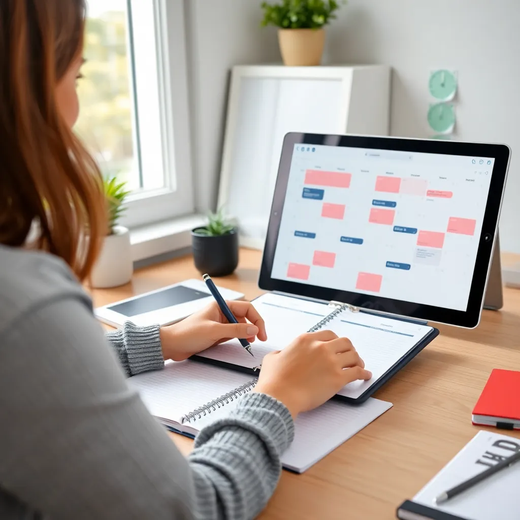 Nederlandse professional die werk en privéleven in balans houdt